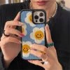 Accessories Happy Daisy Flower Plush IPhone Case