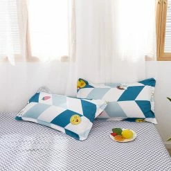 Home Decor Happy Ducks Print Bedding Set Sea Animals