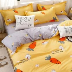 Home Decor Home & Pets Happy Everyday Cute Bunny And Sweet Carrot Bedding Set 17 Home Decor Home & Pets Happy Everyday Cute Bunny And Sweet Carrot Bedding Set