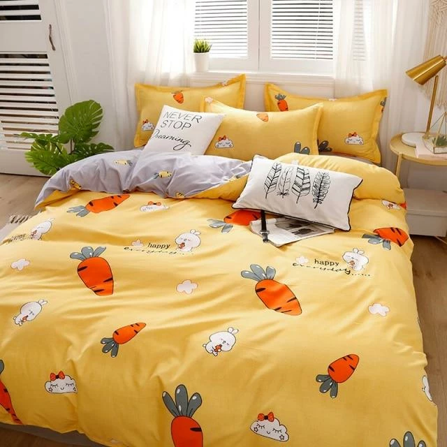 Home Decor Home & Pets Happy Everyday Cute Bunny And Sweet Carrot Bedding Set 3 Home Decor Home & Pets Happy Everyday Cute Bunny And Sweet Carrot Bedding Set