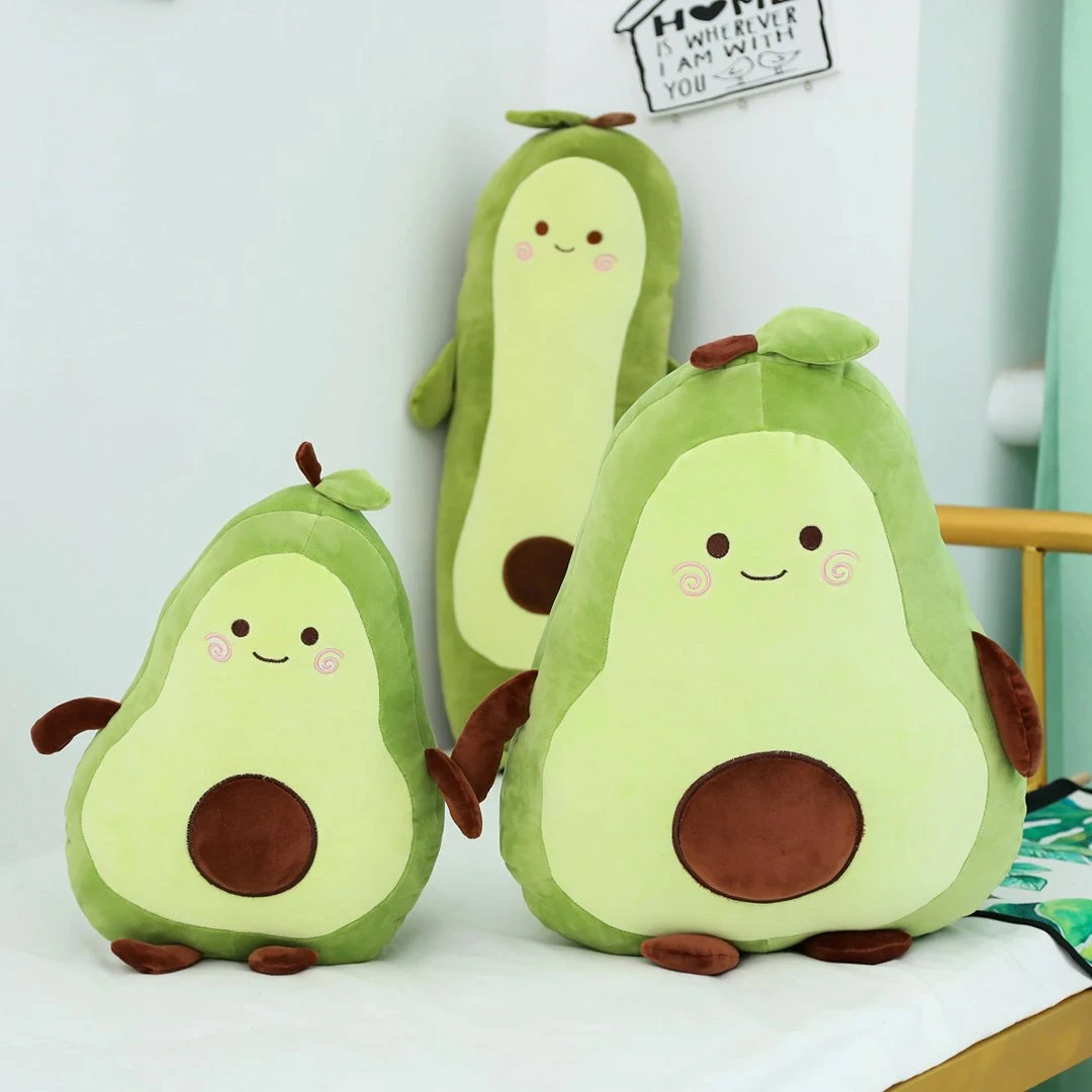 Soft Toy Happy Green Avocado 14 Soft Toy Happy Green Avocado