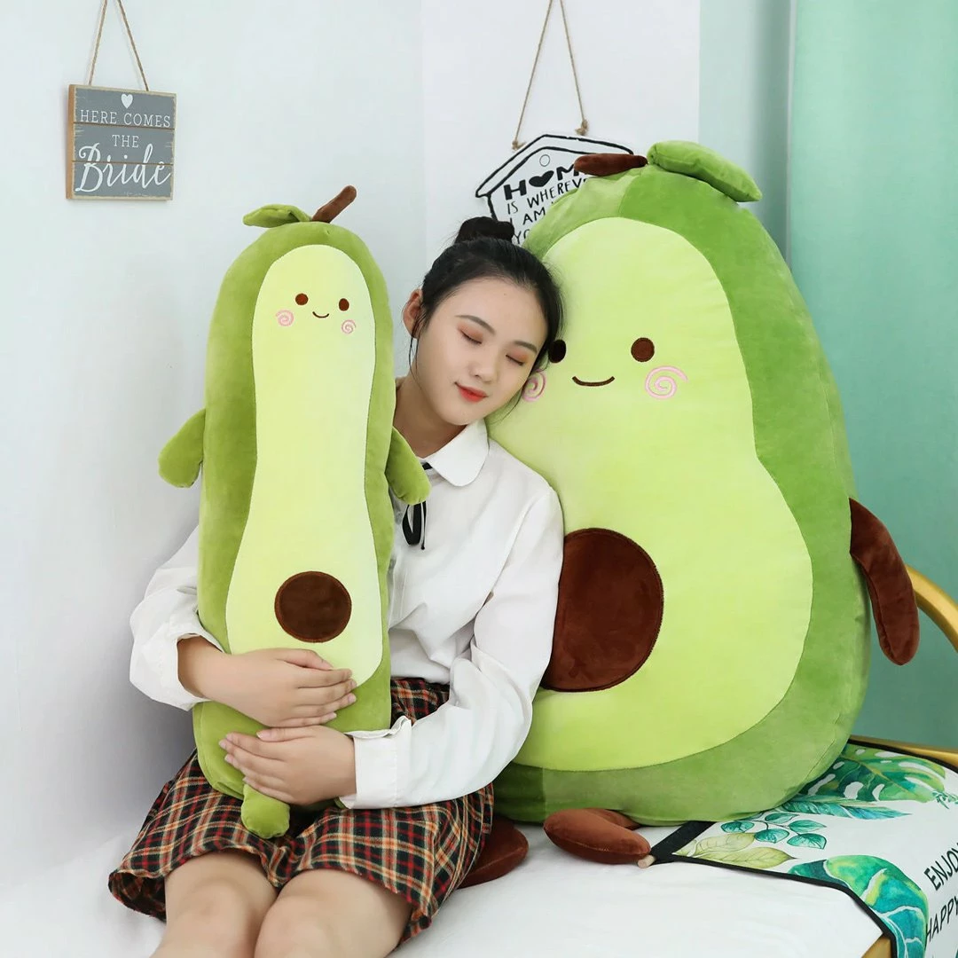 Soft Toy Happy Green Avocado 8 Soft Toy Happy Green Avocado