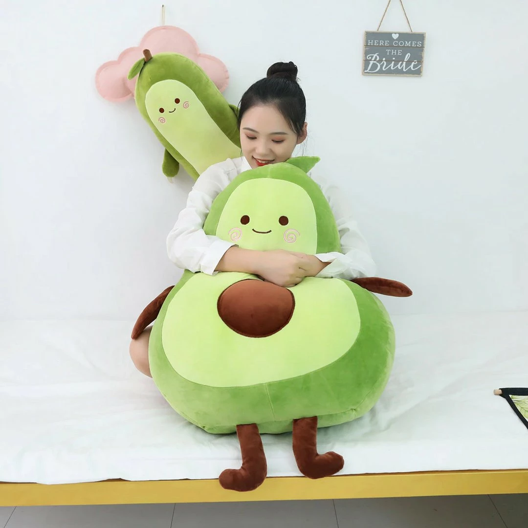 Soft Toy Happy Green Avocado 12 Soft Toy Happy Green Avocado