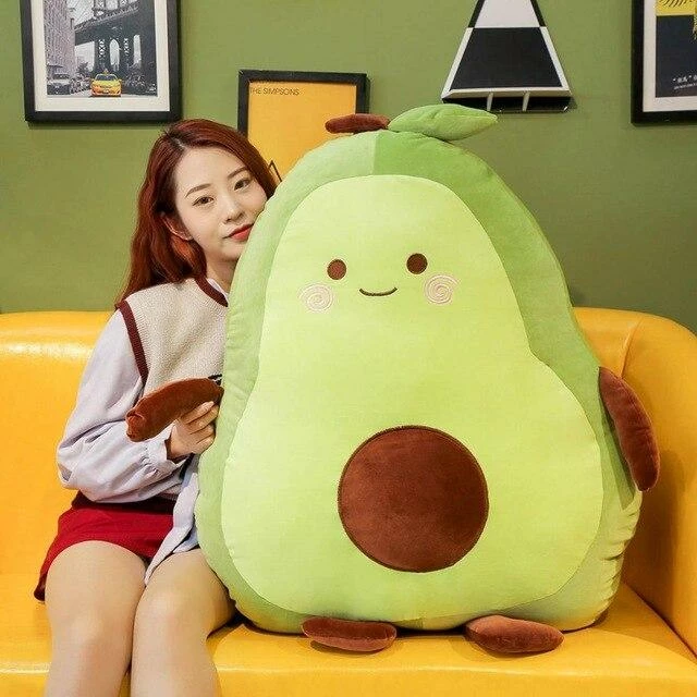 Soft Toy Happy Green Avocado 17 Soft Toy Happy Green Avocado