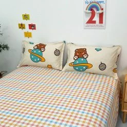 Home Decor Happy Planet Teddy Bear Bedding Set
