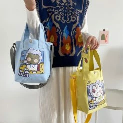 Apparel Happy Space Friends Tote 25 Apparel Happy Space Friends Tote