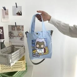 Apparel Happy Space Friends Tote 15 Apparel Happy Space Friends Tote