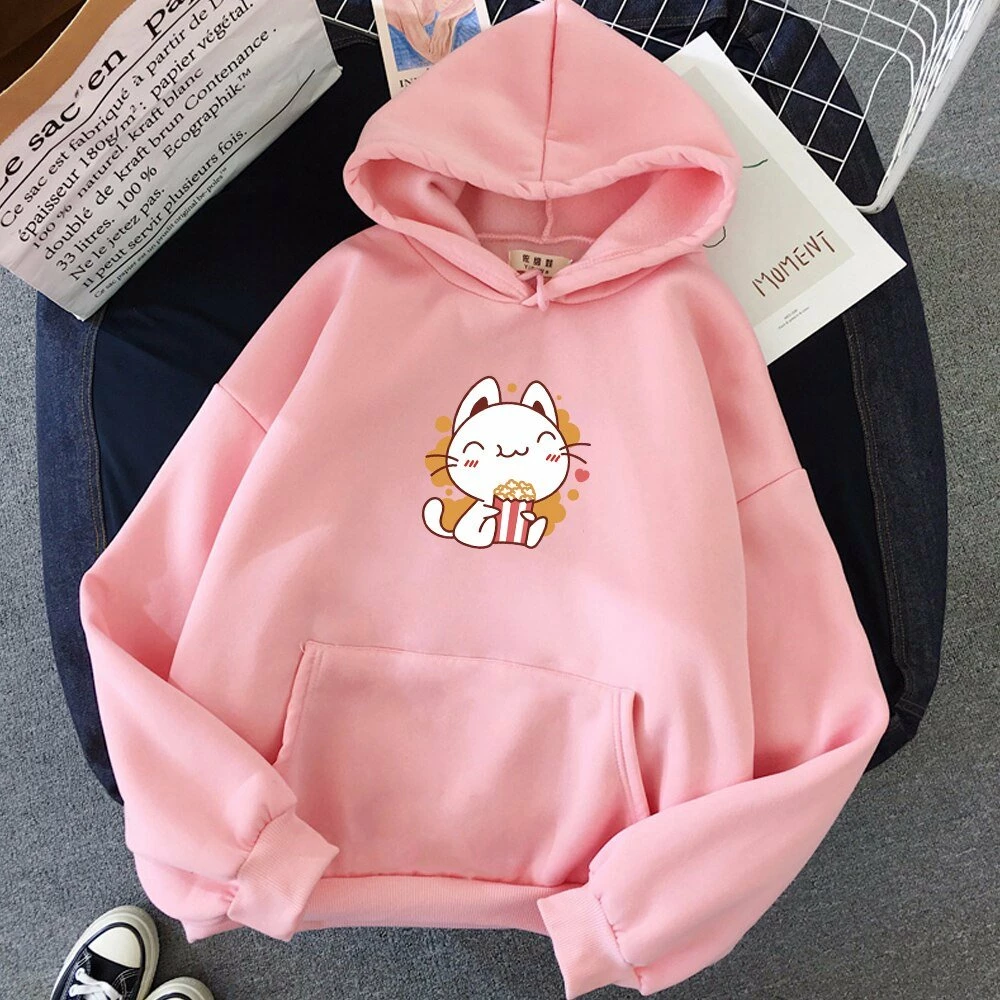 Apparel Harajuku Kawaii Cat Hoodie 8 Apparel Harajuku Kawaii Cat Hoodie