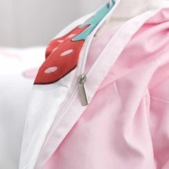 Home Decor Home & Pets Harajuku Strawberry White & Pink Bedding Set 17 Home Decor Home & Pets Harajuku Strawberry White & Pink Bedding Set