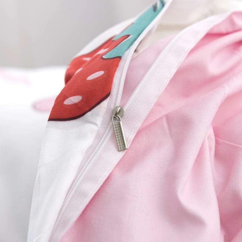 Home Decor Home & Pets Harajuku Strawberry White & Pink Bedding Set 10 Home Decor Home & Pets Harajuku Strawberry White & Pink Bedding Set