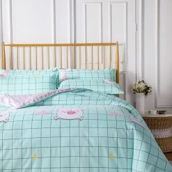 Home Decor Hello Beautiful Piggie Bedding Set
