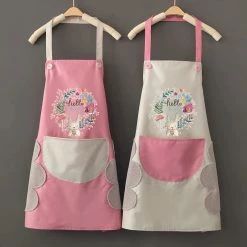 Home Decor Home & Pets Hello Spring Rabbit Chef Apron