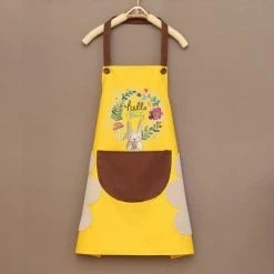 Home Decor Home & Pets Hello Spring Rabbit Chef Apron