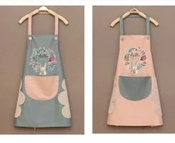 Home Decor Home & Pets Hello Spring Rabbit Chef Apron