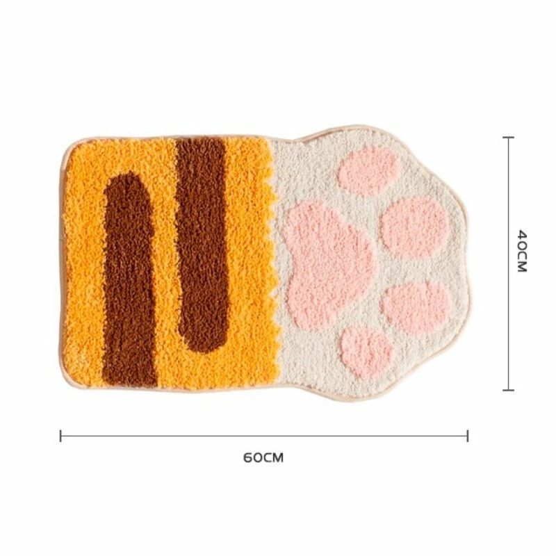 Home Decor Hi Five Kitty Cat Rug 6 Home Decor Hi Five Kitty Cat Rug