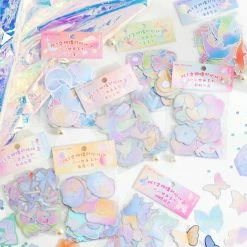 Accessories Sea Animals Holographic Animals Stickers Set 38 Accessories Sea Animals Holographic Animals Stickers Set