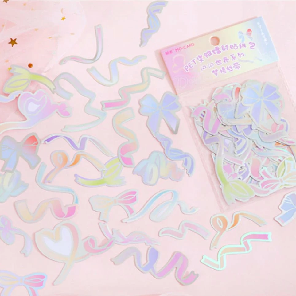Accessories Sea Animals Holographic Animals Stickers Set 18 Accessories Sea Animals Holographic Animals Stickers Set