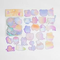 Accessories Sea Animals Holographic Animals Stickers Set 31 Accessories Sea Animals Holographic Animals Stickers Set