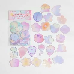 Accessories Sea Animals Holographic Animals Stickers Set