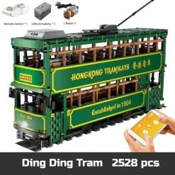 Build It Hong Kong Double-Decker Ding Ding Tram RC