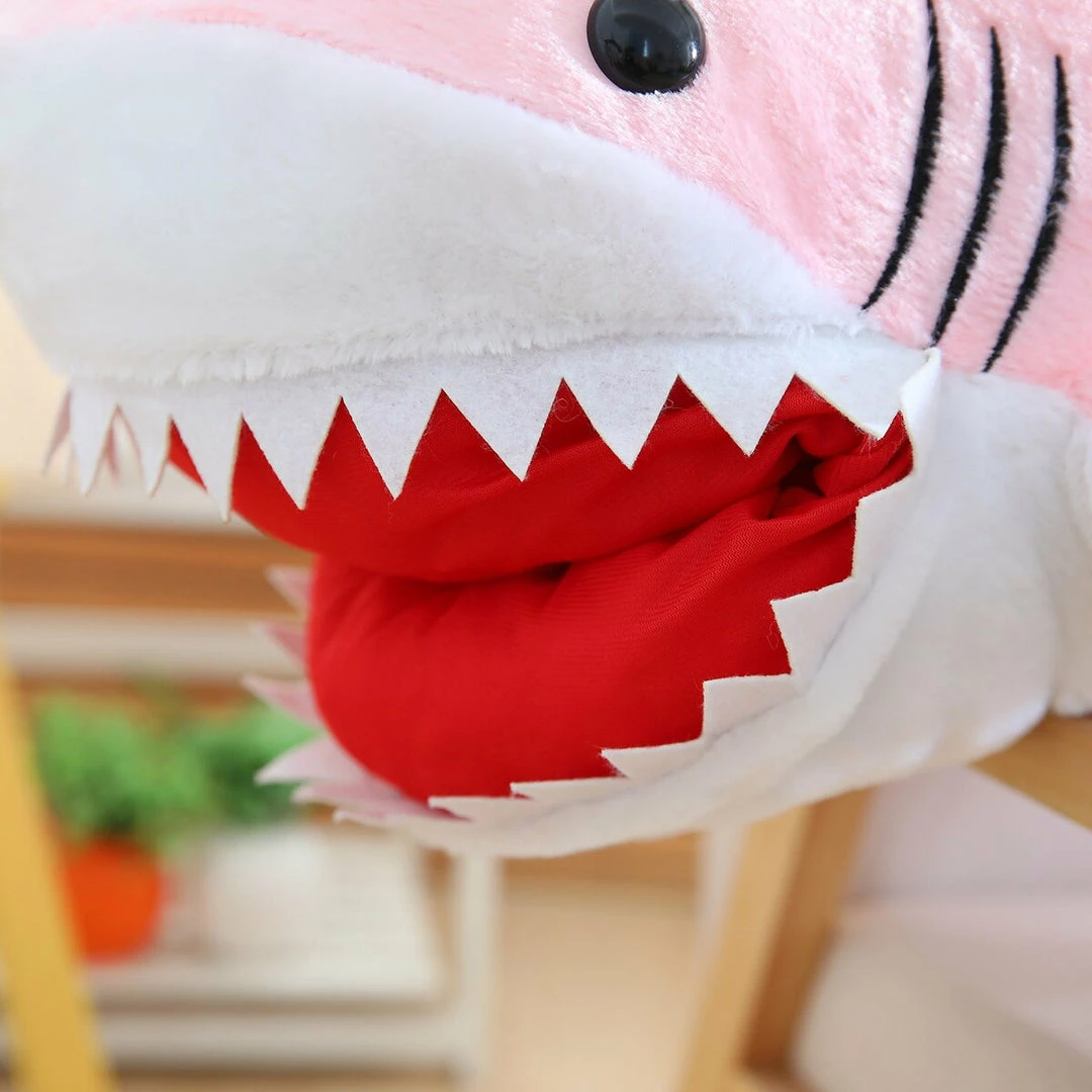 Soft Toy Huge Fluffy Shark Plushie 12 Soft Toy Huge Fluffy Shark Plushie