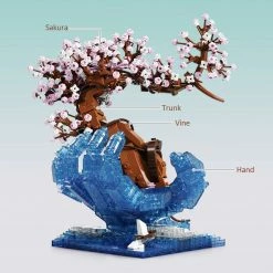 Build It Ice Palm Sakura Cherry Blossom Tree Building Set 11 Build It Ice Palm Sakura Cherry Blossom Tree Building Set