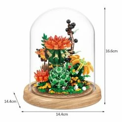 Build It Immortal Rose Flowers Plants Micro Building Set Collection