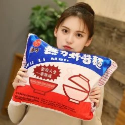 Soft Toy Instant Noodle Plushie Pillow