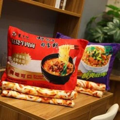 Soft Toy Instant Noodle Plushie Pillow