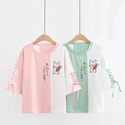 Apparel Japanese Bunny Two Tone Tee