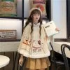 Apparel Japanese Cat Hooded Fluffy Cloak Coat