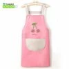 Home Decor Home & Pets Japanese Cute Cherry And Avocado Print Shoulder Apron