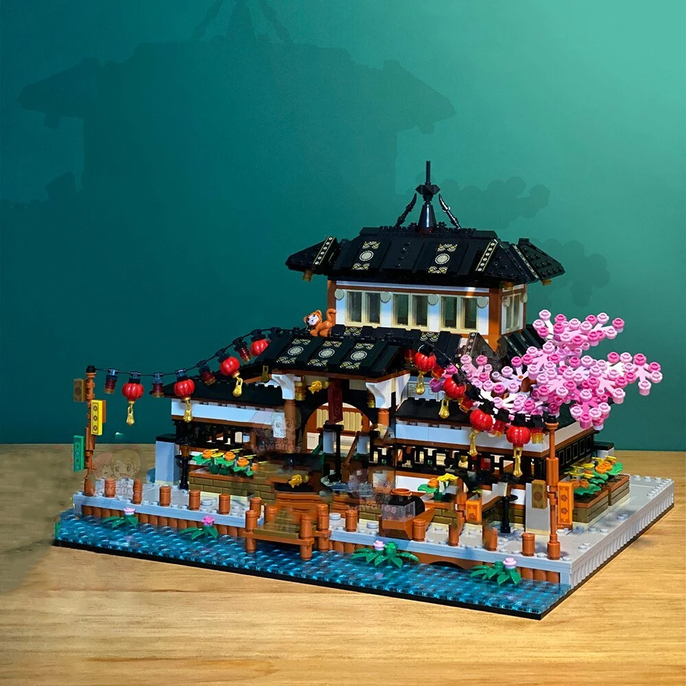 Build It Japanese Dojo Honbu Martial Art Centre Building Set 7 Build It Japanese Dojo Honbu Martial Art Centre Building Set