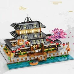 Build It Japanese Dojo Honbu Martial Art Centre Building Set