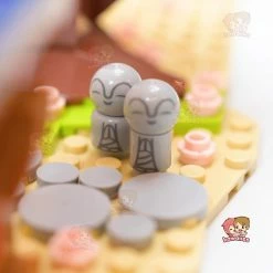 Build It Japanese Hakone Red Bridge Lake View With Sakura Trees