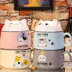 Home Decor Japanese Kawaiies Instant Noodles Cat Bowl