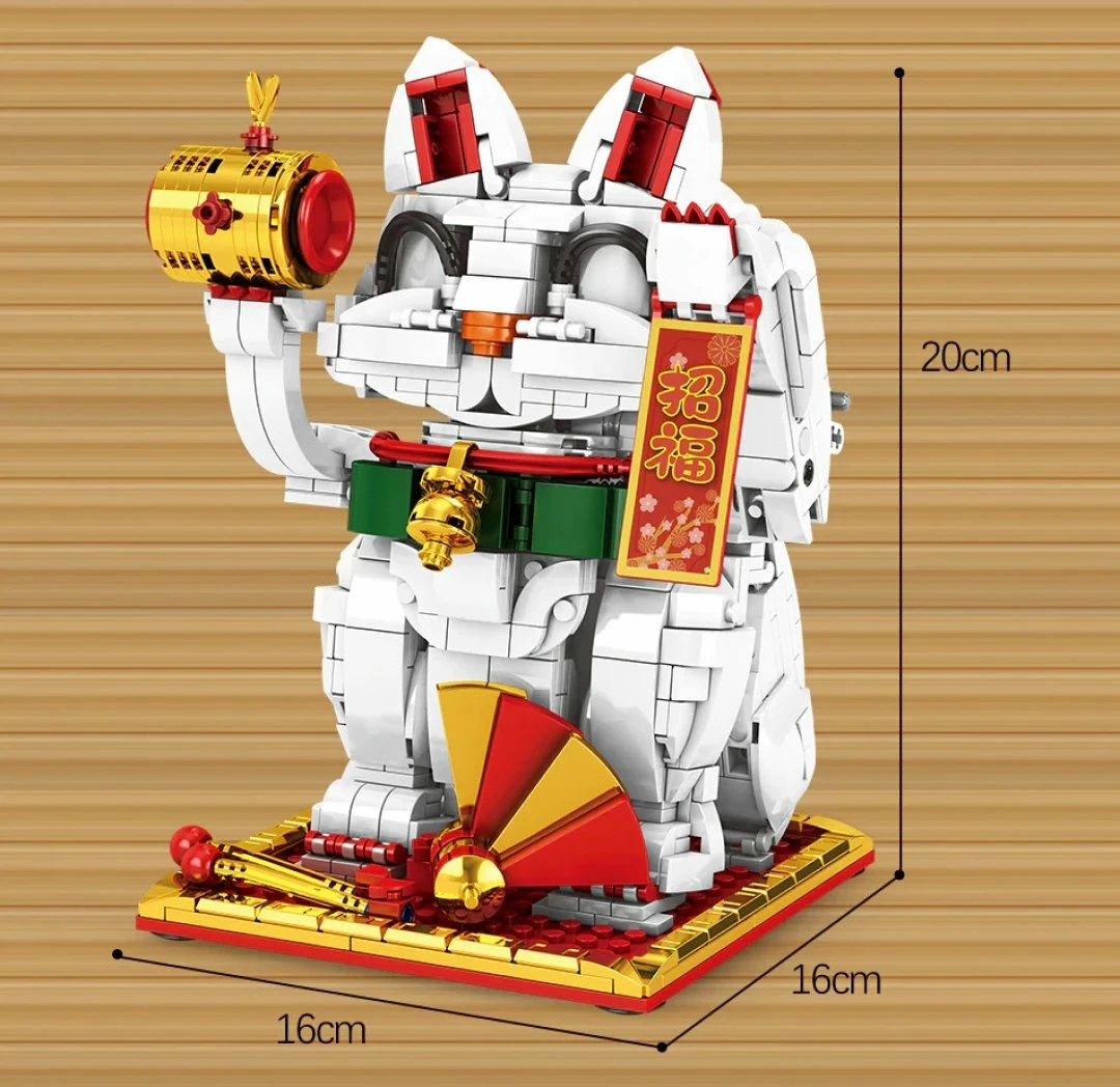 Build It Japanese Lucky Cat 7 Build It Japanese Lucky Cat
