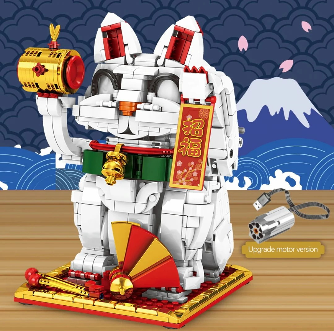 Build It Japanese Lucky Cat 3 Build It Japanese Lucky Cat
