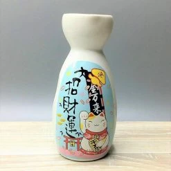 Home Decor Home & Pets Japanese Lucky Cat Ceramic Sake Set