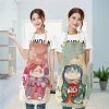 Home Decor Home & Pets Japanese Lucky Cat Cotton Apron