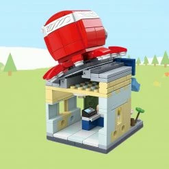 Build It Japanese Micro Seafood Street Stalls Building Sets