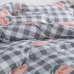 Home Decor Home & Pets Japanese Peach Patchwork Bedding Set