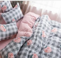 Home Decor Home & Pets Japanese Peach Patchwork Bedding Set