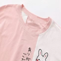 Apparel Japanese Rabbit Loose Sweatshirt 11 Apparel Japanese Rabbit Loose Sweatshirt