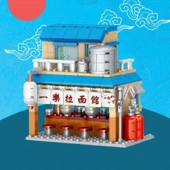 Build It Japanese Ramen Noodles Restaurant Building Blocks