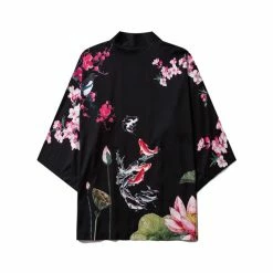 Apparel Japanese Sakura Cherry Blossom Kimono