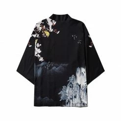 Apparel Japanese Sakura Cherry Blossom Kimono