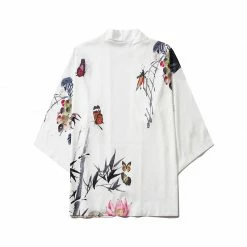 Apparel Japanese Sakura Cherry Blossom Kimono