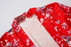Apparel Japanese Sakura Cherry Blossom Print Kimono
