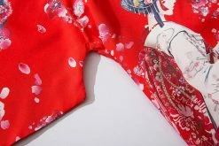 Apparel Japanese Sakura Cherry Blossom Print Kimono